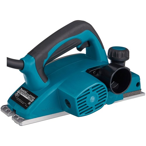 Рубанок Makita KP0800X1 Рубанок,{620Вт,17000об\м,ширина-82мм,глуб-2.5мм,2.6кг,кор, набор ножей D-07945}